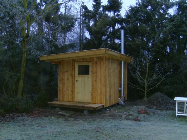 Gartenhaus errichtet durch die Zimmerei Willers